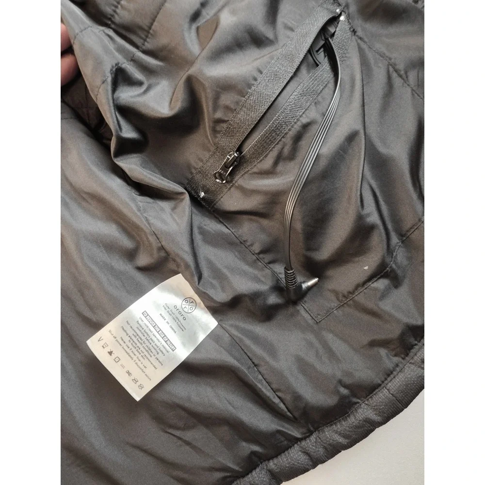 Ororo X Nike Mens Heated Vest Black Size L Limited Edition Puffer Vest